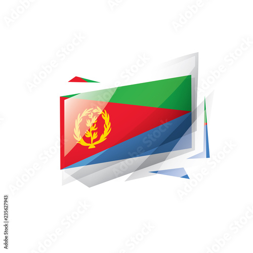 Free Download Eritrea flag, vector illustration on a white background - GFXLoad