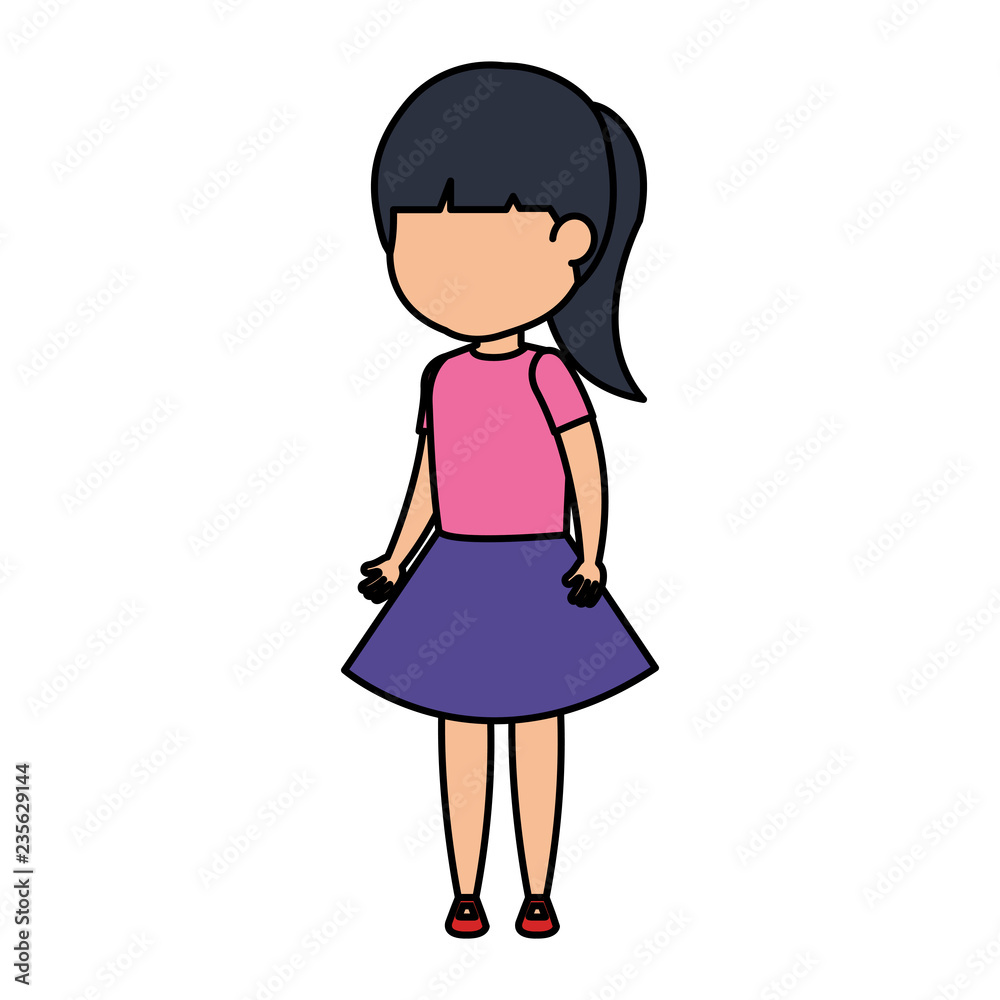 beautiful little girl character beautiful little girl character