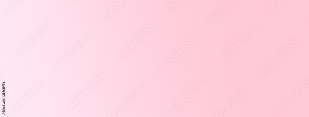 Simple abstract light pink gradient banner background