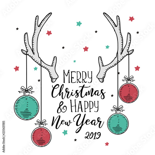 Merry christmas and happy n...