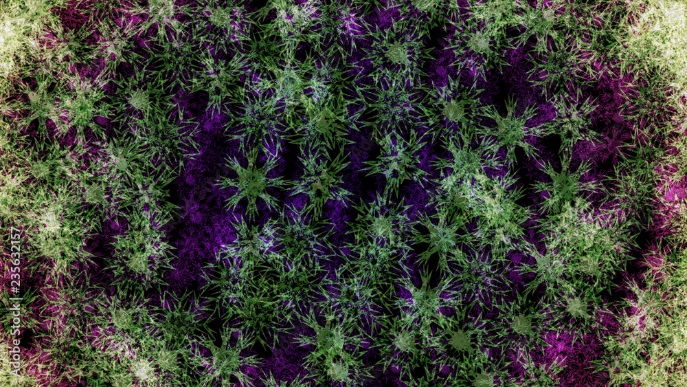 Abstract background with a variety of colorful snowflakes. Big and small. Abstract background with a variety of colorful snowflakes. Big and small.