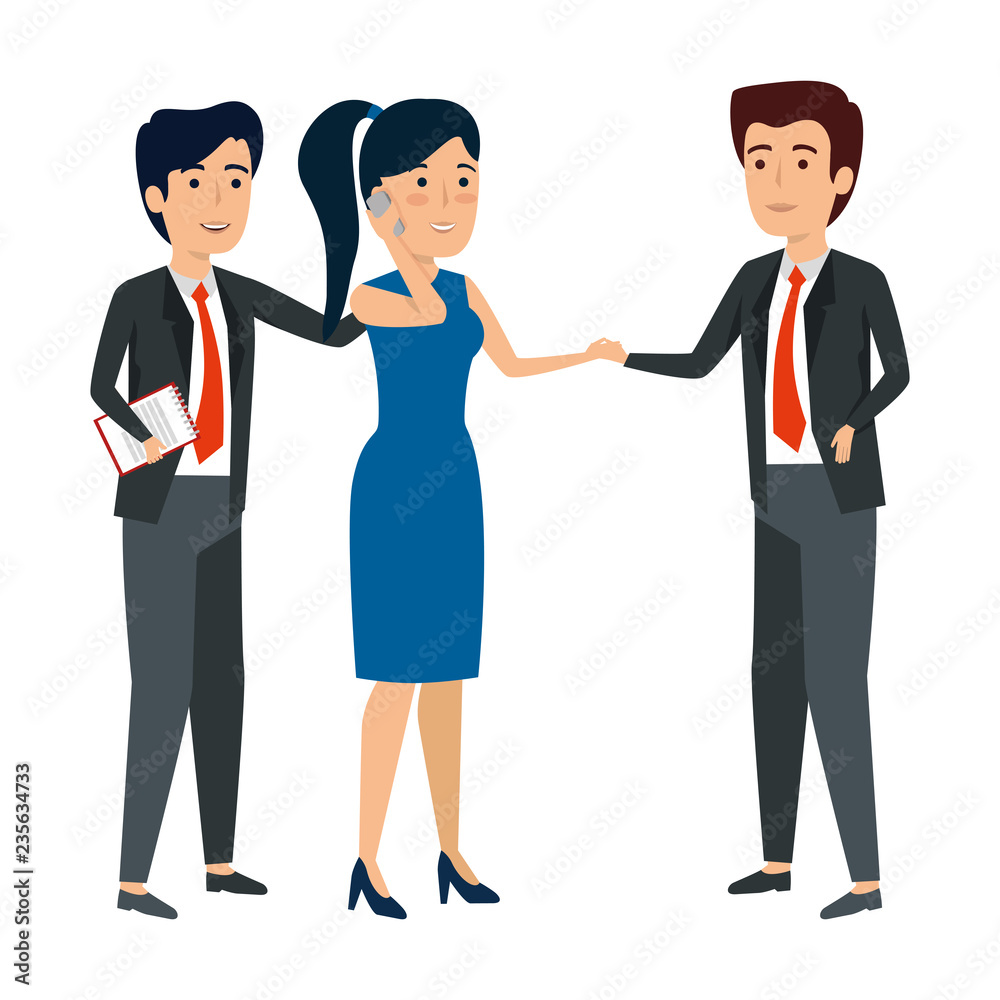 elegant business people avatars characters elegant business people avatars characters