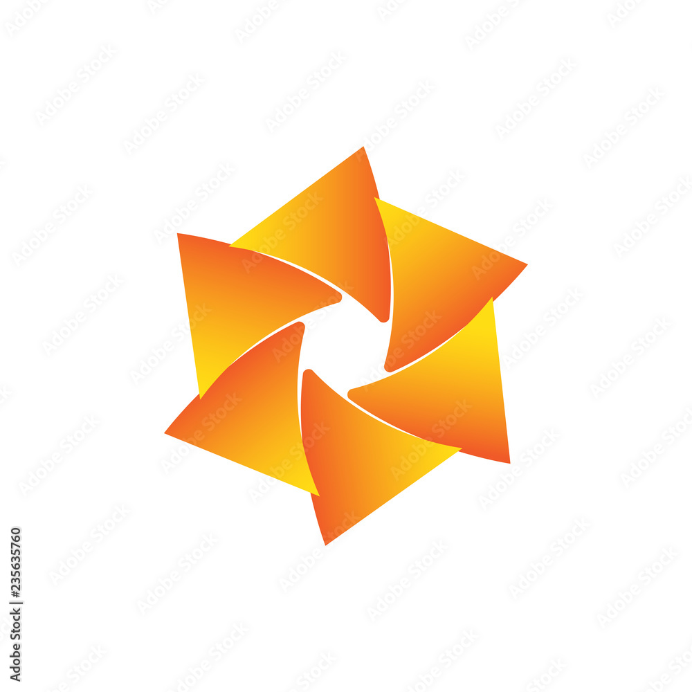 Isolated symbol of camera lens Isolated symbol of camera lens