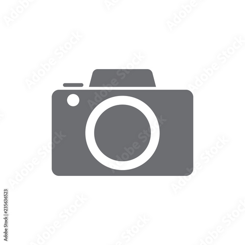 Camera icon vector illustration. 