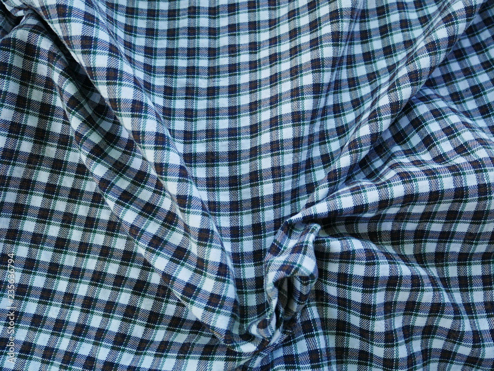 Square pattern fabric background. Scott chintz fabric for design.Plaid cotton texture. Square pattern fabric background. Scott chintz fabric for design.Plaid cotton texture.