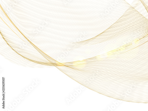 Healthcare complex concept. Shining golden lines over white background. Beauty skin care design over golden polygons. Vector illustration.