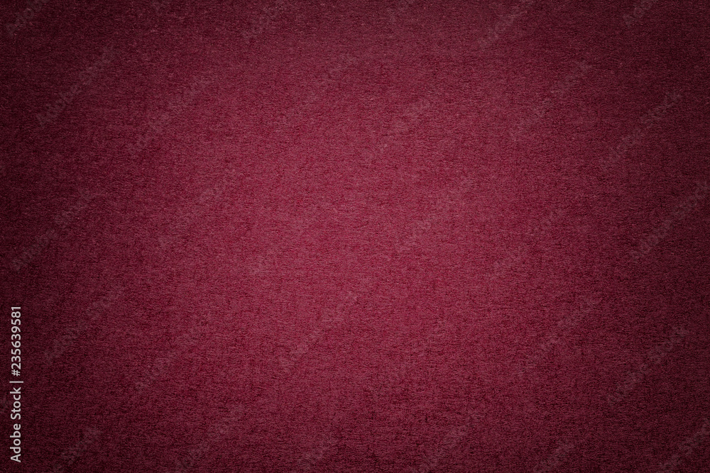 Texture of old dark red paper background, closeup. Structure of dense cardboard. Texture of old dark red paper background, closeup. Structure of dense cardboard.
