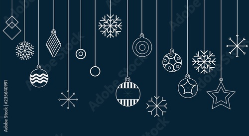 Happy new year, Merry christmas, vector text and stars for design greeting cards, photo overlays, prints, posters. Hand drawn letters. Happy new year