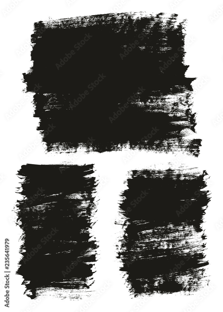 Calligraphy Paint Brush Background Mix High Detail Abstract Vector Background Set 153