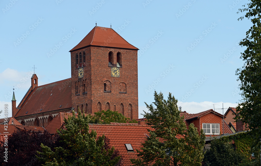 Kirche Sankt Georgen in Waren am Müritzsee