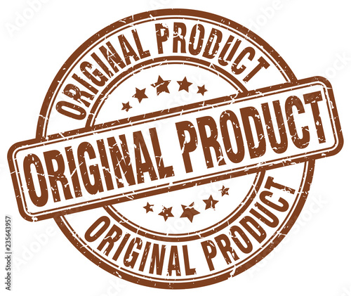 original product brown grunge round vintage rubber stamp