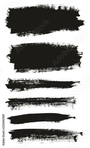 Calligraphy Paint Brush Background Mix High Detail Abstract Vector Background Set 124