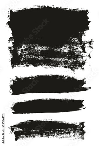 Calligraphy Paint Brush Background Mix High Detail Abstract Vector Background Set 119