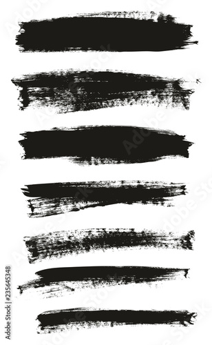 Calligraphy Paint Brush Background Mix High Detail Abstract Vector Background Set 98