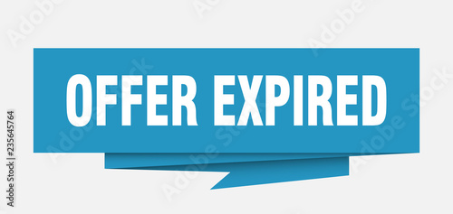 offer expired
