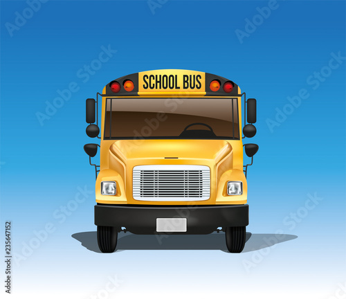 School Bus in Vector