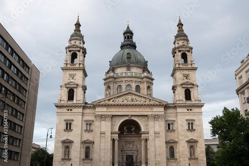the St. Stephen's Basilica, in Budapest, Hungary