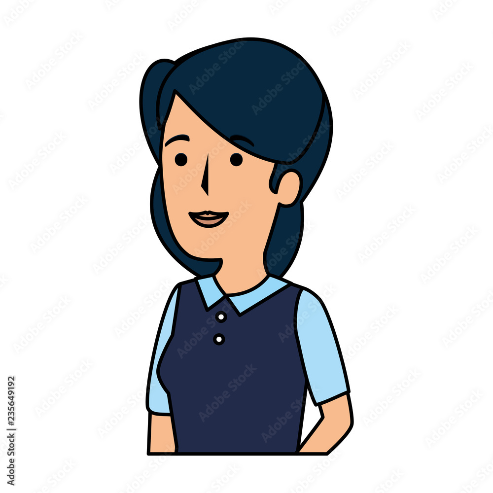 beautiful and young woman character beautiful and young woman character