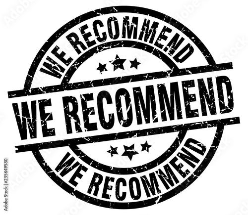 we recommend round grunge black stamp