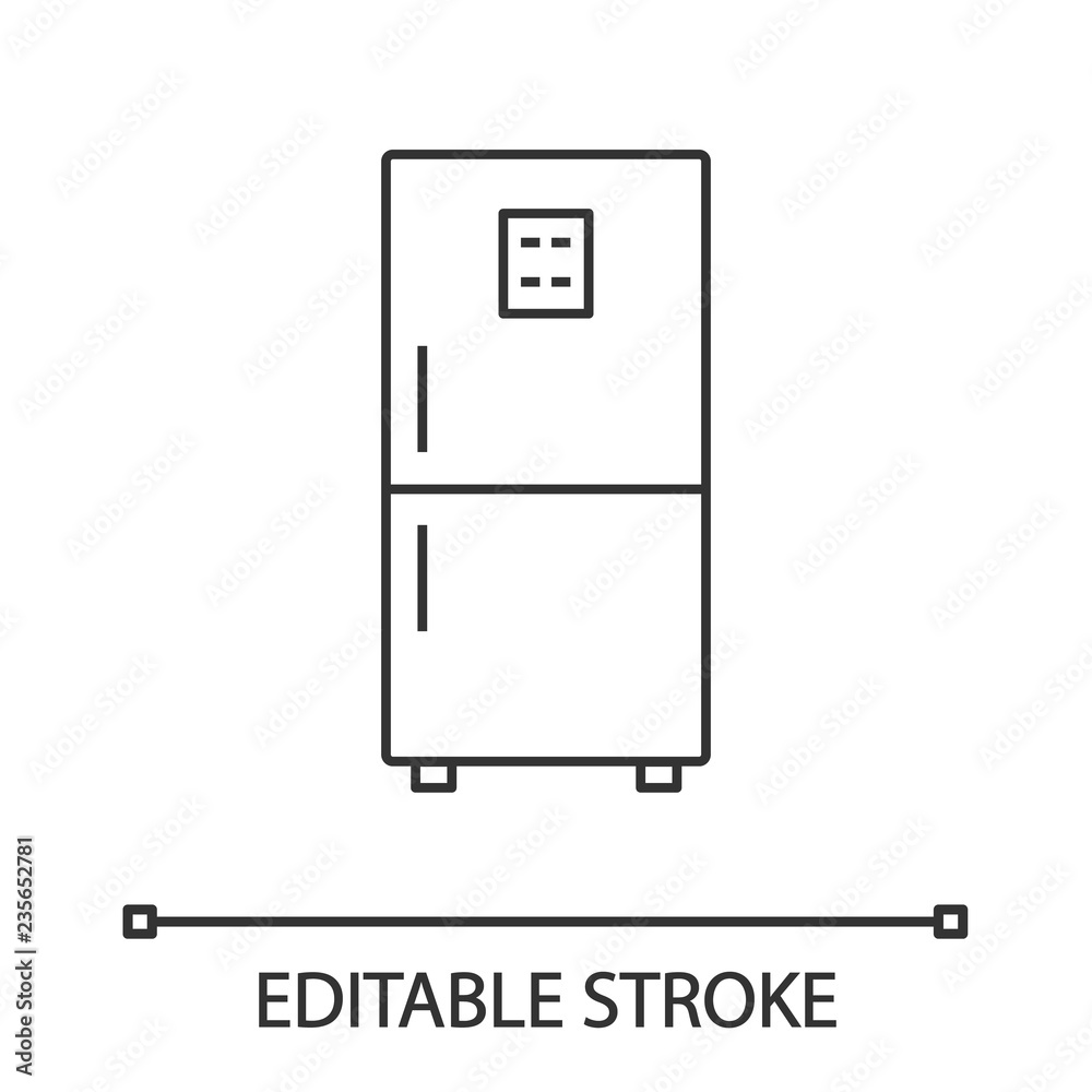 Fridge linear icon