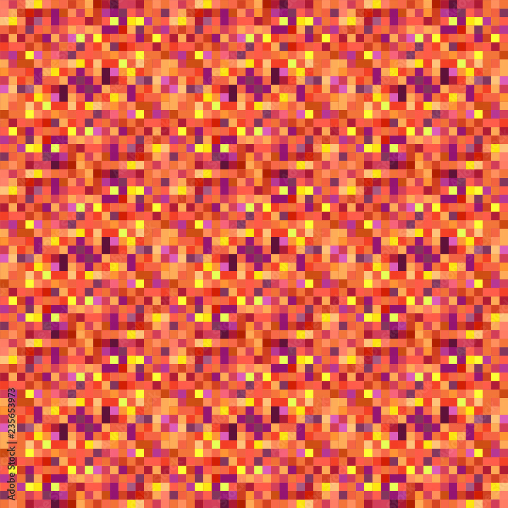 Seamless pattern background from a variety of multicolored squares.