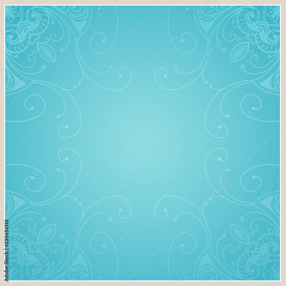 Abstract background with geometric ornamental frame. Floral frame design can be used for wedding cards and invitations, web site design, printing and other cases. Abstract background with geometric ornamental frame. Floral frame design can be used for wedding cards and invitations, web site design, printing and other cases.