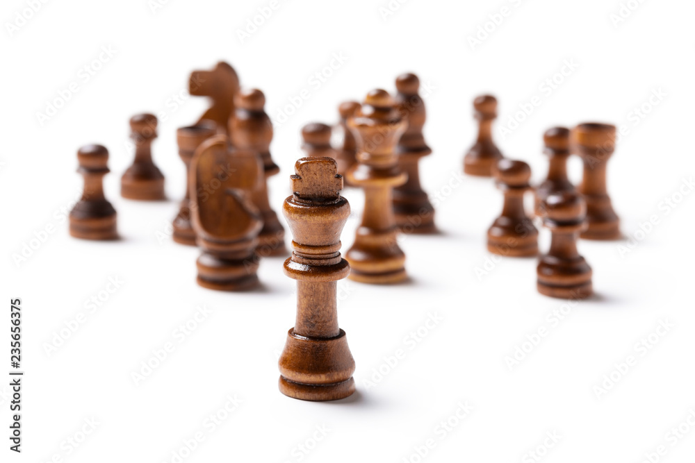 Chess isolated on white background Chess isolated on white background