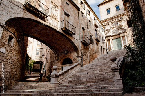Girona old streets