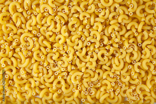 Nature agriculture maccheroni. Concept of pasta packaging. Texture of maccheroni for packing and 3D. Macro texture. Background image.