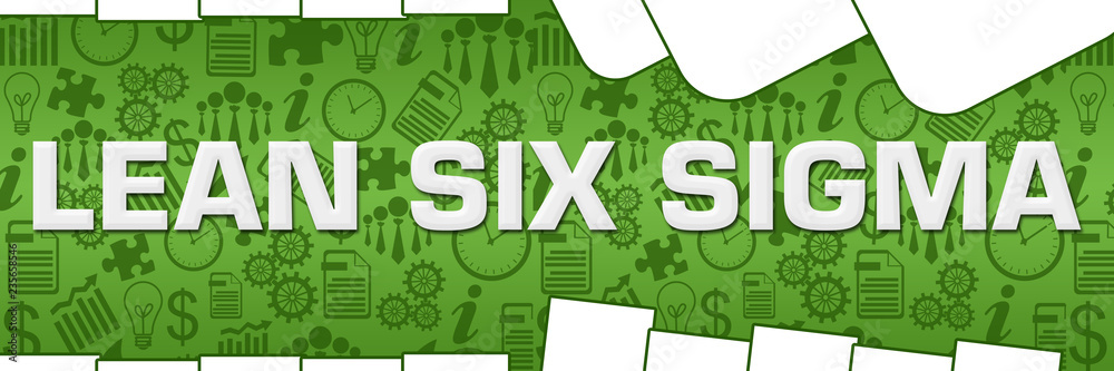 Lean Six Sigma Business Texture Green Horizontal Lean Six Sigma Business Texture Green Horizontal