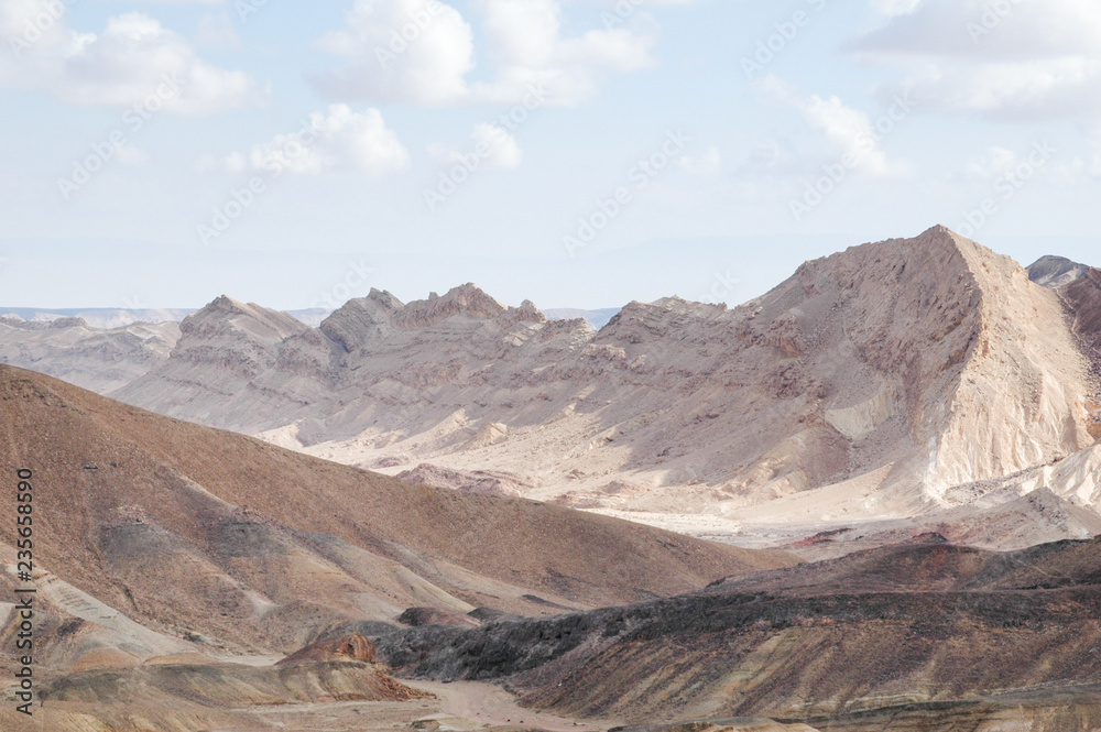Fototapeta premium Mitzpe Ramon Crater , Israel
