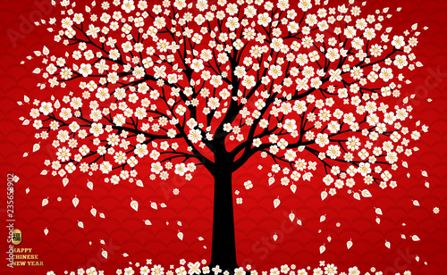 Cherry blossom background