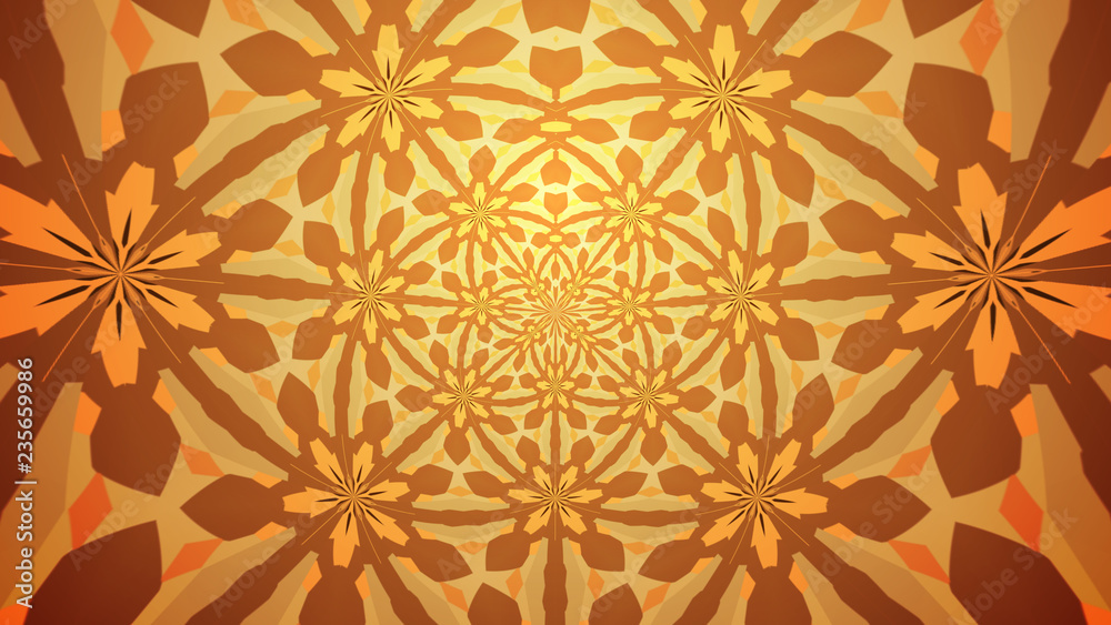 Fototapeta premium Background with a colorful, diverse cyclic pattern.