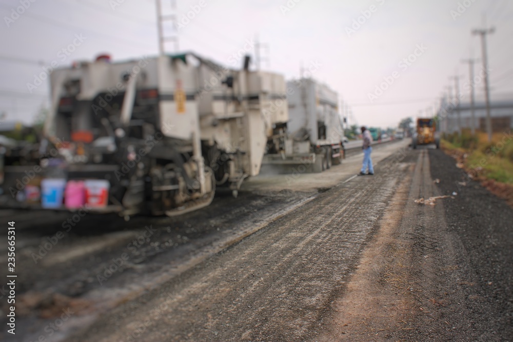 To measure the thickness of the paved surface To measure the thickness of the paved surface