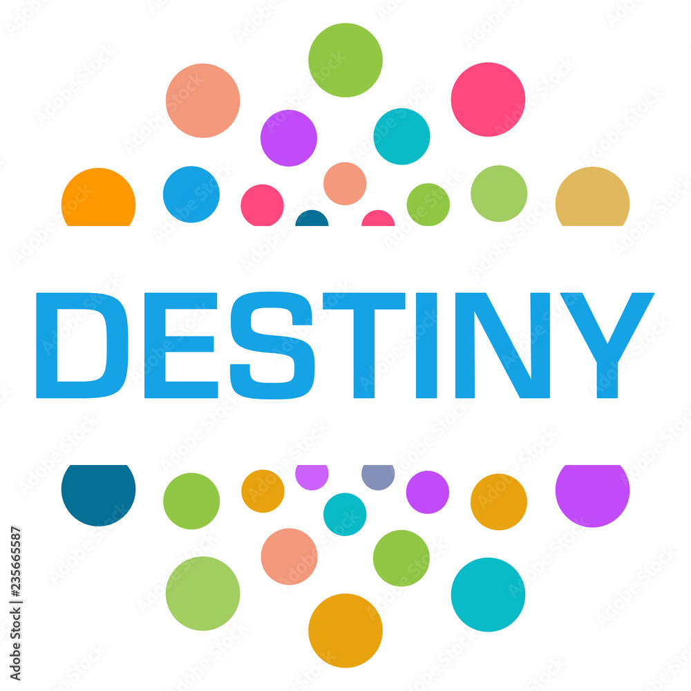 Destiny Colorful Dots Circular 