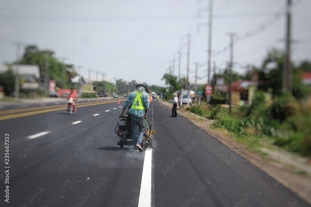 Road marking