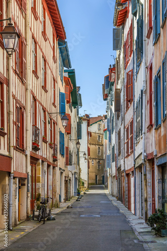Street in Bayonne  France