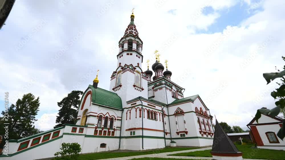 Church of Dormition in Russia Moscow region Valishchevo Church of Dormition in Russia Moscow region Valishchevo