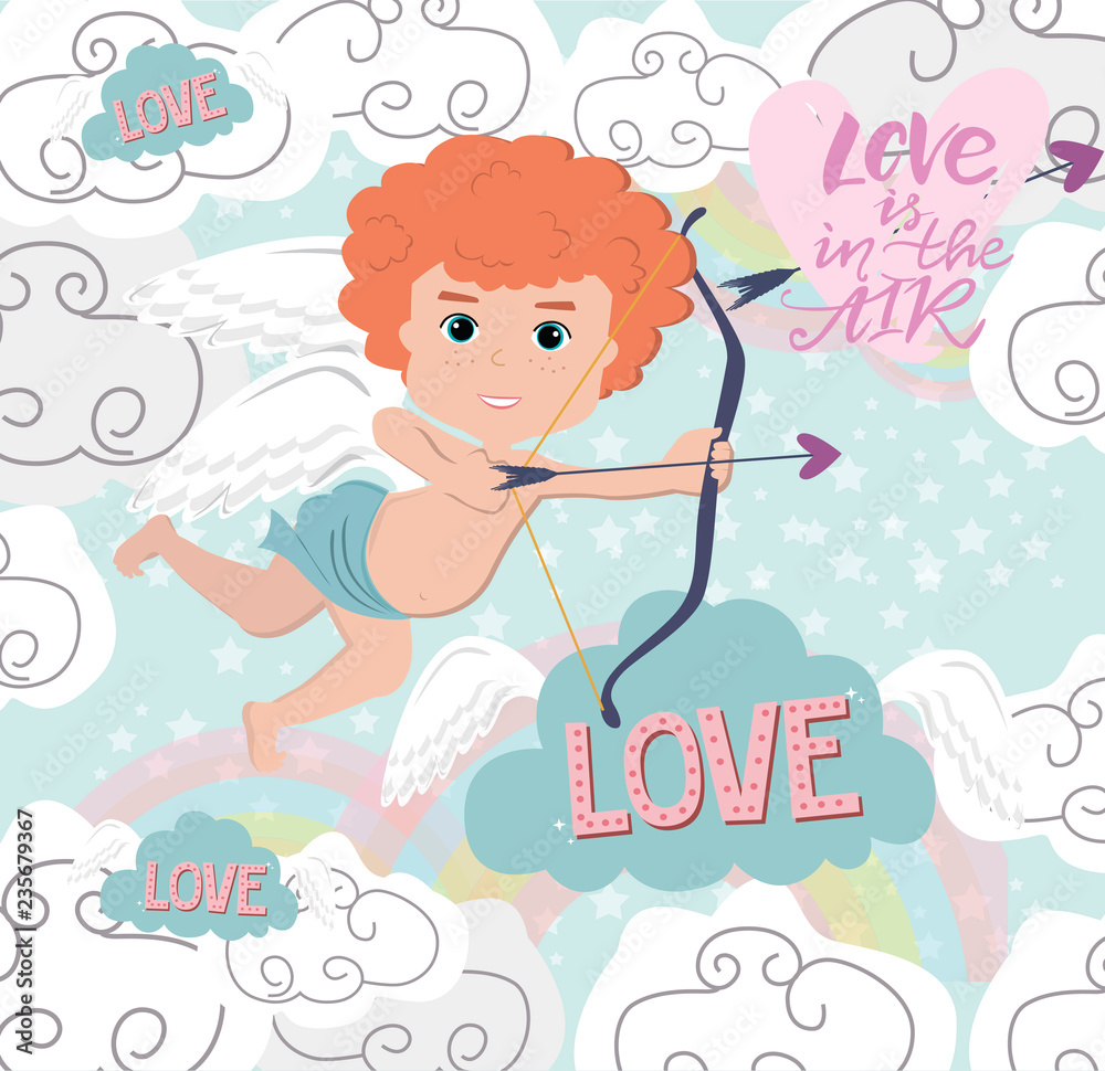 Cute template card with romantic style for Valentine's Day, Save the date, wedding day, love you card. Editable vector illustration Cute template card with romantic style for Valentine's Day, Save the date, wedding day, love you card. Editable vector illustration