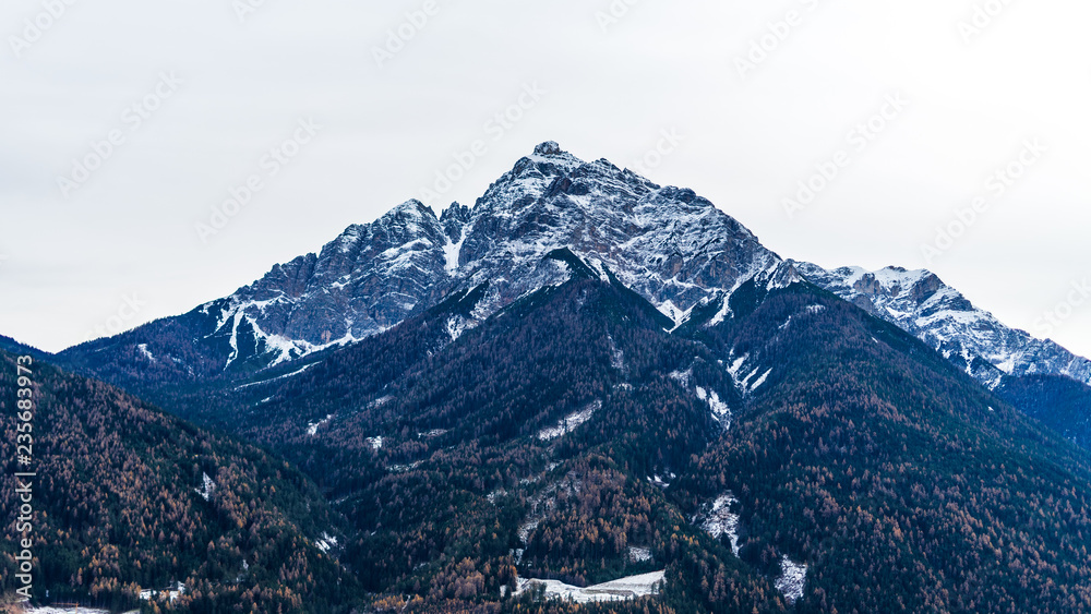 the great serles mountain in stubaital