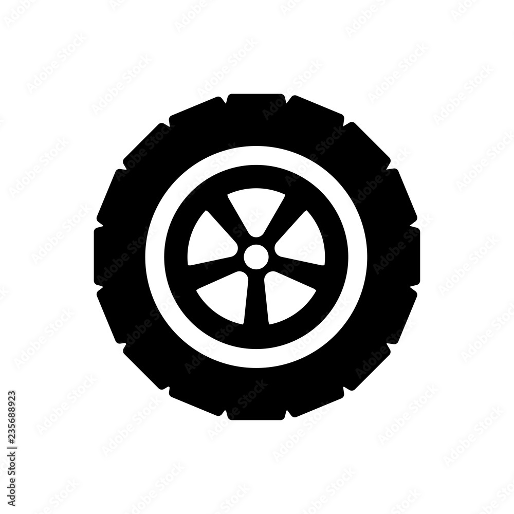 Fototapeta premium Tire icon