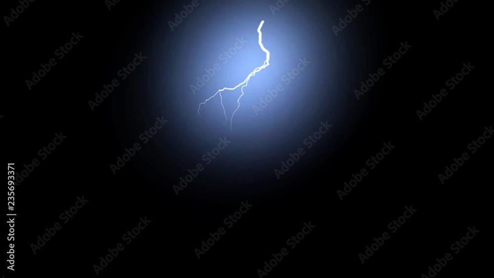 15 Realistic lightning strikes over black background. Thunderstorm with flashing lightning thunderbolt 
