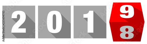 Cubes 2018/2019 Grey/Red