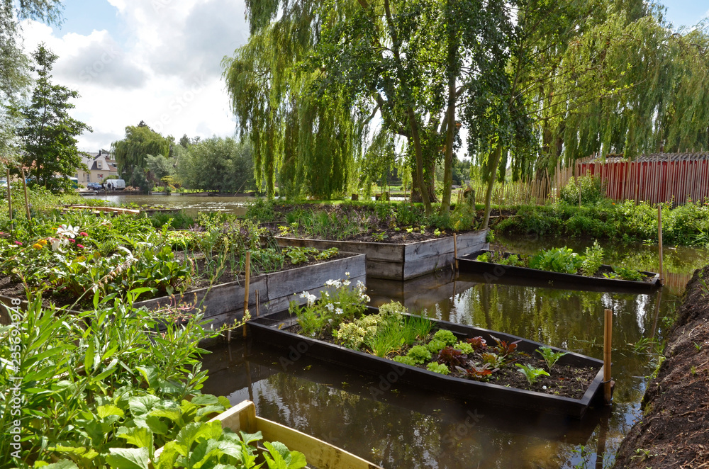 Les hortillonnages / Amiens / Somme / Picardie Les hortillonnages / Amiens / Somme / Picardie