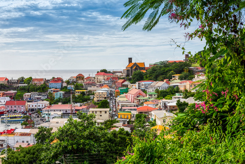 St George, the capital of the Caribbean island Grenada