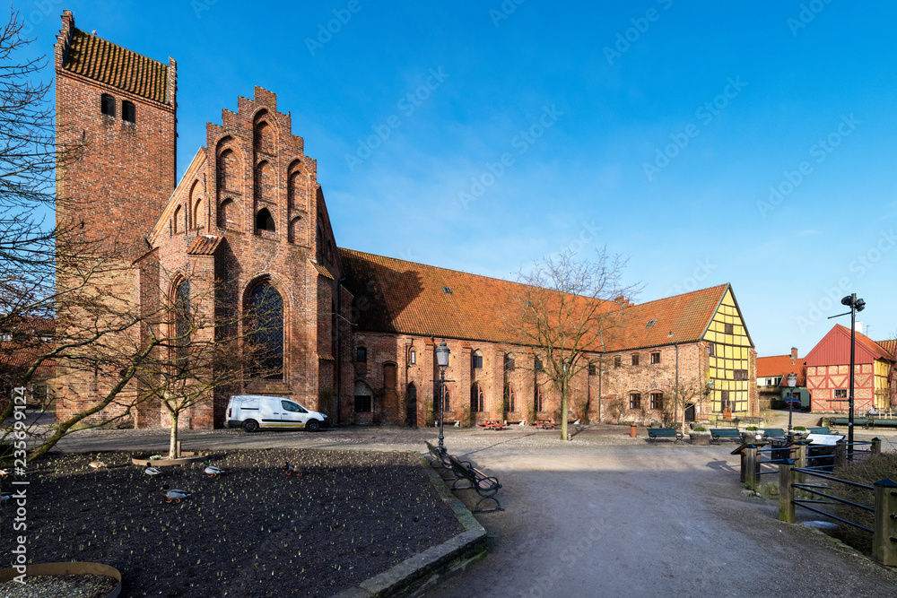 Greyfriars Abbey in Ystad, Sweeden