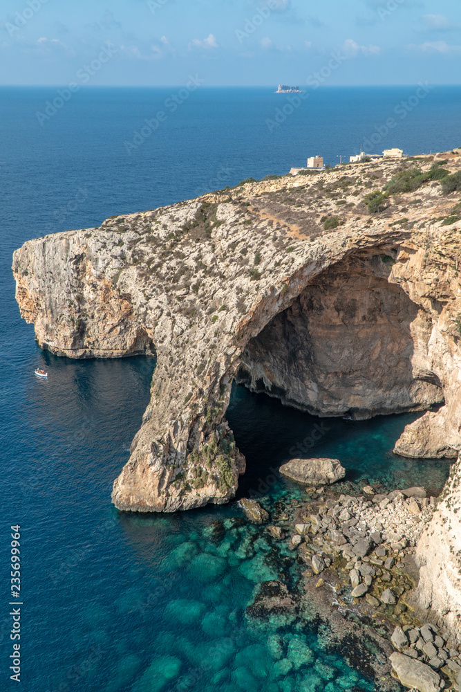 Fototapeta premium Blue Grotto on Malta
