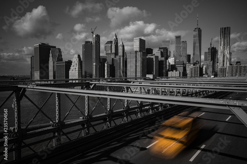 Brooklyn Bridge in Black and White 