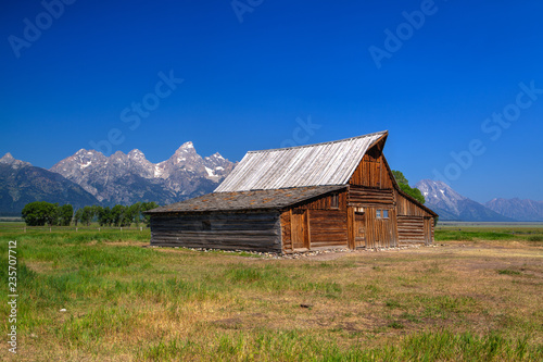 The T. A. Moulton Barn is a historic barn in Wyoming, United States
