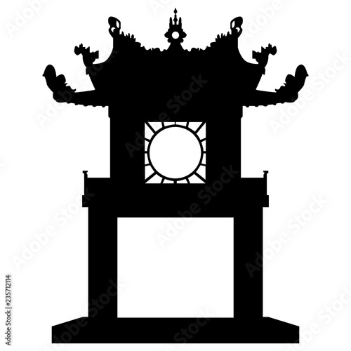 Ancient buddhist temple in Vietnam.